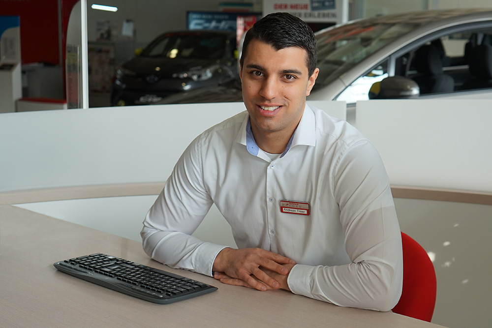 Andreas Treer, Verkaufsleiter Toyota